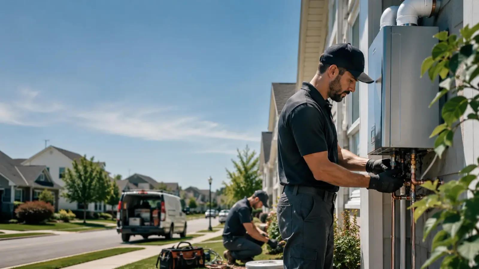 Tankless Water Heater Installation in Mcqueeney, TX